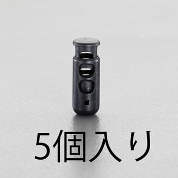 EA628RW-16 Φ6.0mm コードストッパー(2本用/5個) 1個 エスコ 【通販