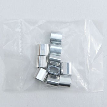 2.5mm ワイヤーロープスリーブ(アルミ/10個) エスコ