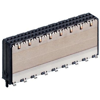 ERNI 基板接続用ソケット MicroSpeed シリーズ 1 mm 1.5 mm  垂直 表面実装 ERNI