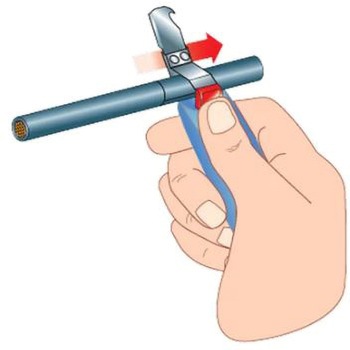 Facom ワイヤーストリッパー 被覆部 最大サイズ：28mm， 最小サイズ：8mm， 985952 FACOM