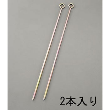 Φ12.0x700mm ロープ止め金具(丸型/2本) エスコ