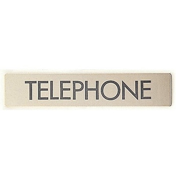 サインプレート TELEPHONE 光