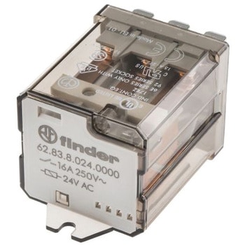 62.83.8.024.0000 Finder リレー フランジ取り付け 62 Series FINDER 50119223