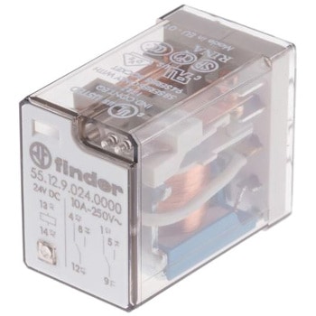 5512.9024 Finder リレー 基板実装 55 Series FINDER 50119449