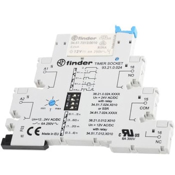 Finder 遅延リレー オンディレー マルチ動作 DINレール FINDER