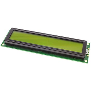 Fordata 液晶英数字ディスプレイ 半透過型 英数字 黄緑 FORDATA