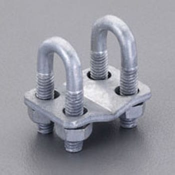 12mm ワイヤー十字クリップ エスコ