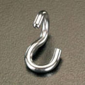 51x 6.0mm ツイストSフック(ステンレス製) エスコ