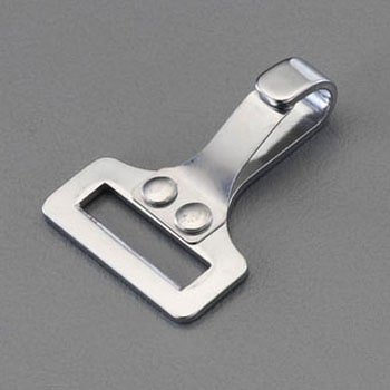 25.4mm ストラップフック(ステンレス製) エスコ