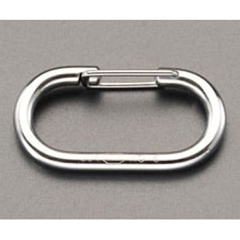 41.0x16.0x 5.0mm スプリングフック(ステンレス) エスコ