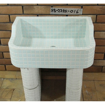 昭和レトロ流し台SSサイズレギュラーカラー 玉川窯業