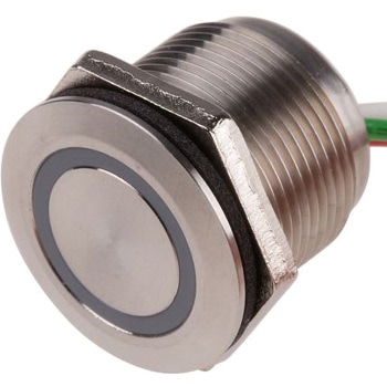 1.5 A @ 30 V dc RS PRO タッチスイッチ 押しボタン モーメンタリ NC IP68 真鍮製 - RS PRO