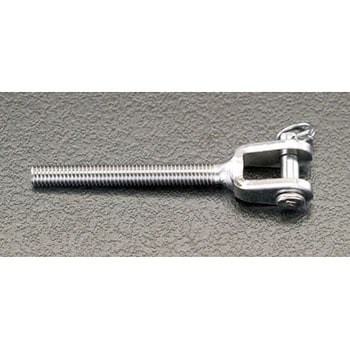 M12 x 80mm 止め金具(左・雄ねじ/ステンレス製) エスコ