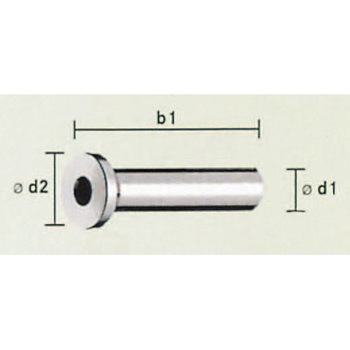 M5x30mm 皿頭エンドストップ(ステンレス製) - エスコ