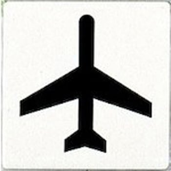 サインプレート 空港 光