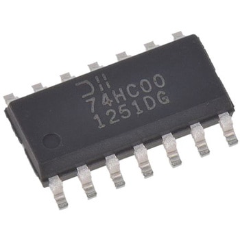 74 HCシリーズ ロジックゲート 5.2mA 2～6V 14-Pin -入力 DiodesZetex