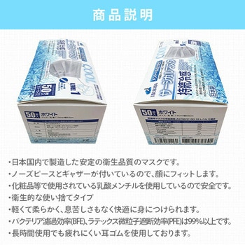 持続冷感 サージカルマスク つばさ