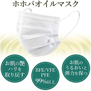 サージカルマスク ホホバオイル配合 つばさ