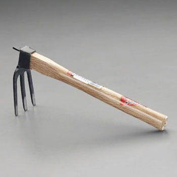 360mm 片手鍬・3本爪 エスコ
