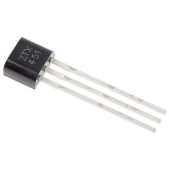 ZTX451 NPN gWX^ X[z[ 3-Pin DiodesZetex 50145848