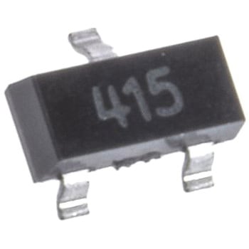 小信号 NPN トランジスタ 表面実装 3-Pin DiodesZetex