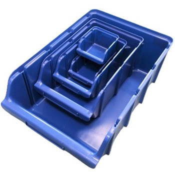 103x115x 74mm パーツトレー(重ね置型/青) エスコ