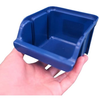 103x115x 74mm パーツトレー(重ね置型/青) エスコ