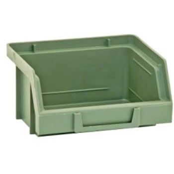 103 x95 x53mm パーツトレー連結(重ね置型/緑) エスコ