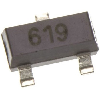 NPN トランジスタ 表面実装 3-Pin DiodesZetex