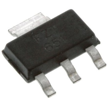 NPN トランジスタ 表面実装 3+Tab-Pin DiodesZetex