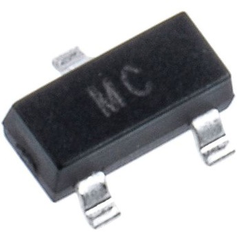 Nチャンネル 小信号 MOSFET 表面実装 3ピン DiodesZetex