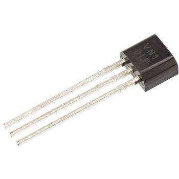 Nチャンネル 小信号 MOSFET スルーホール 3ピン DiodesZetex
