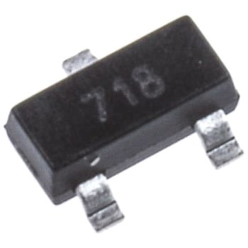 PNP トランジスタ 表面実装 3-Pin DiodesZetex