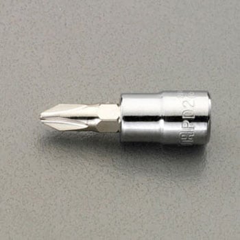 1/4"sqx#1[+]ドライバーソケット エスコ