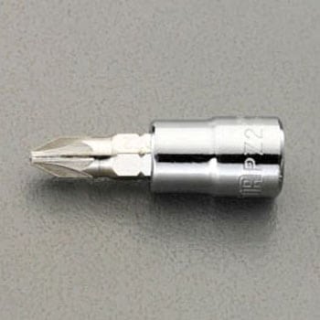 1/4"sqx#3  ポジドライブビットソケット エスコ