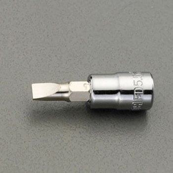 1/4"sqx4.0mm[-]ドライバービットソケット エスコ