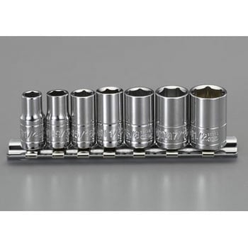 1/4"sq ソケットセット(インチ) エスコ