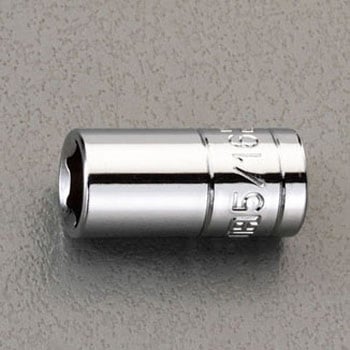 1/4"sqx 5/16" ソケット エスコ