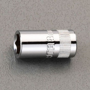 1/4"sqx13mm ソケット エスコ