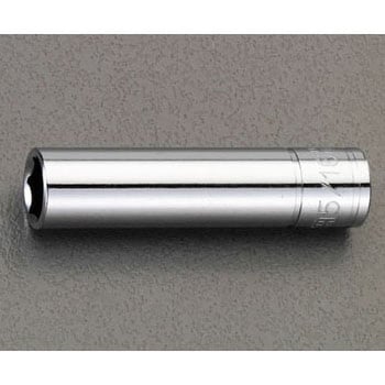 1/4"sqx 3/16" ディープソケット - エスコ