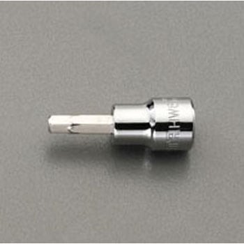 3/8"sqx4mm  Hexビットソケット エスコ