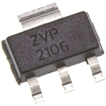 Pチャンネル パワーMOSFET 表面実装 3+Tabピン DiodesZetex