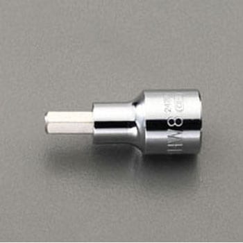 1/2"sqx17mm  Hexビットソケット エスコ