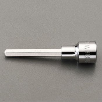 1/2"sqx14mm  Hexロングビットソケット エスコ