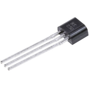 Pチャンネル 小信号 MOSFET スルーホール 3ピン DiodesZetex
