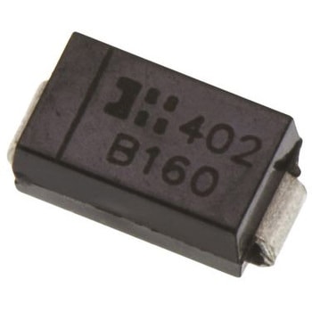 ショットキーバリアダイオード 1A 60V 表面実装 2-Pin ショットキー DiodesZetex