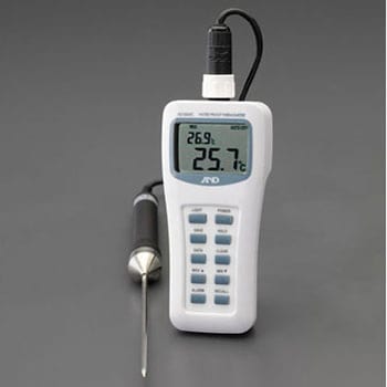 -50/+300℃ 温度計(メモリー付・防水型) エスコ