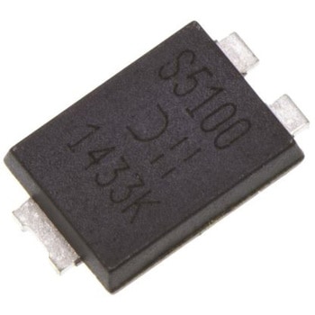 ショットキーバリアダイオード 5A 100V 表面実装 3-Pin ショットキー DiodesZetex