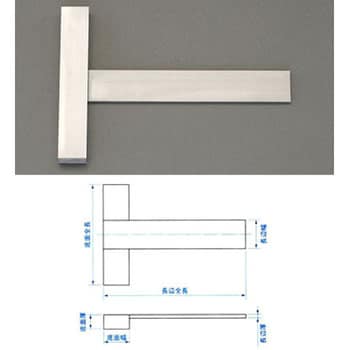 EA719AP-2 150x100mm T型スクエアー 1個 エスコ 【通販モノタロウ】