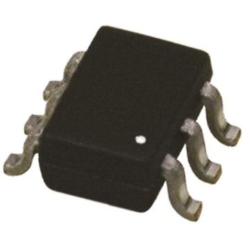 小型デュアル NPN+PNP トランジスタ 表面実装 6-Pin DiodesZetex